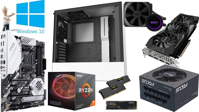 Dator i delar - NZXT AMD 1440p