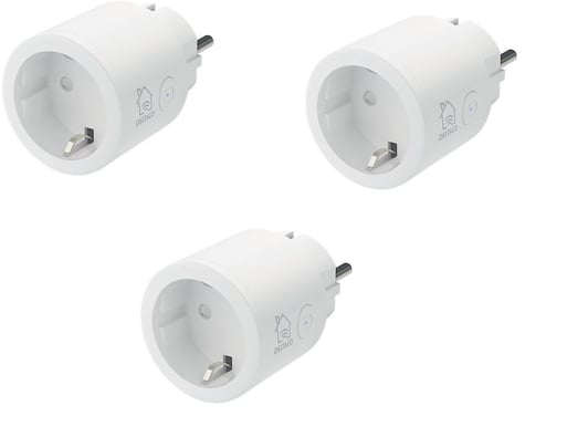 DELTACO Strömbrytare WiFi 3 st