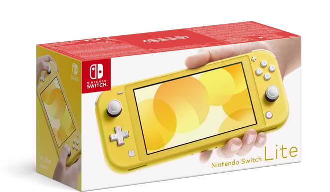 Nintendo Switch Lite Yellow + Zelda bundle