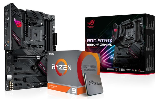 Amd Ryzen 3900x B550 RYZEN 3900X Asus TUF GAMING B550-PLUS 8GB