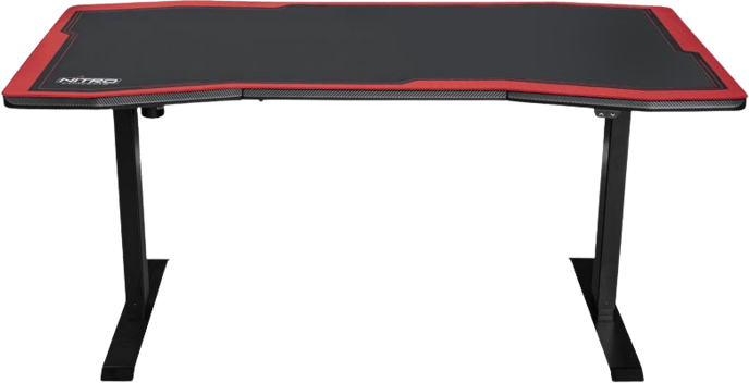 Nitro Concepts Gaming Desk D16E Carbon Red Electric