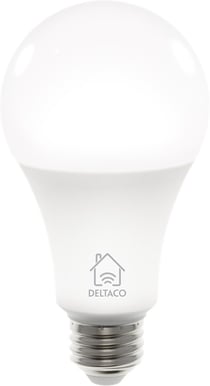 DELTACO LED-lampa E27 E27 WiFI 9W dimbar 3-pack