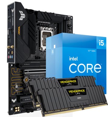Uppgraderingspaket - i5 12400F - B660 - 16GB DDR4