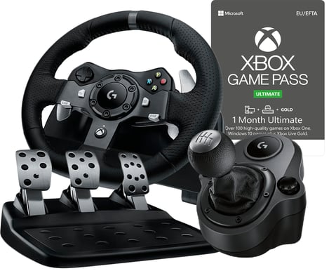 Logitech Driving Force G920 Racing Wheel inkl Shifter & Game pass Ultimate