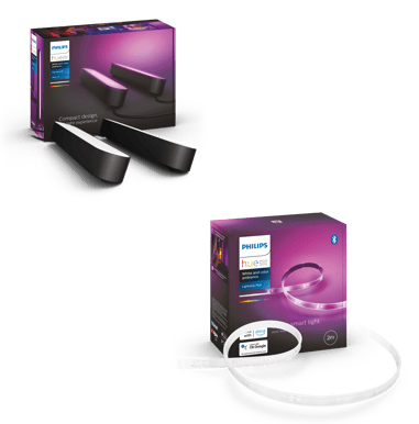 Philips Hue Play 2-pack + LightstripPlus 2m