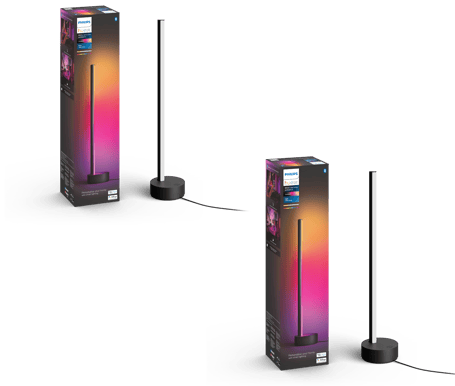 Philips Hue Gradient Signe Bordslampa Svart 2-pack