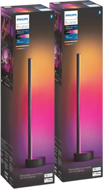 Philips Hue Gradient Signe Bordslampa Svart 2-pack