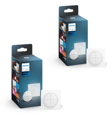 Philips Hue Tap Dial Switch Vit 2-pack