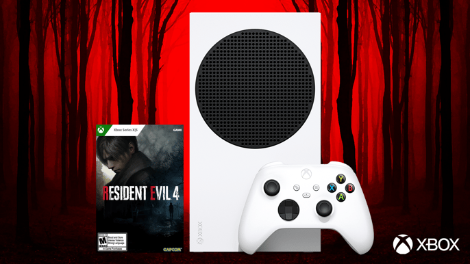 Microsoft Xbox Series S + Resident Evil 4 Remake bundle