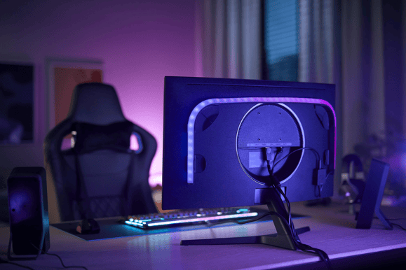 Philips Hue Play Gradient Lightstrip PC för 2st 24-27" skärm