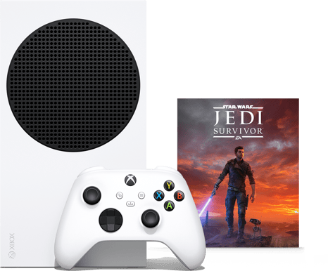Microsoft Xbox Series S + Star Wars Jedi Survivor Bundle