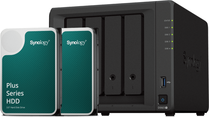 Synology DS923+ 16TB (2x8TB) HAT3310