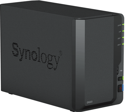 Synology DS223 24TB (2x12TB) HAT3300