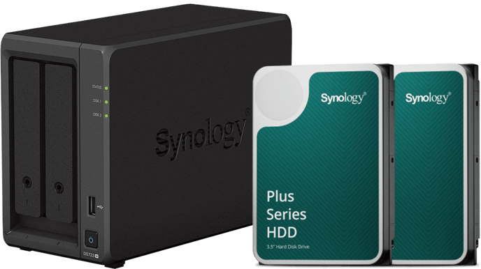 Synology DS723+ 8TB (2x4TB) HAT3300