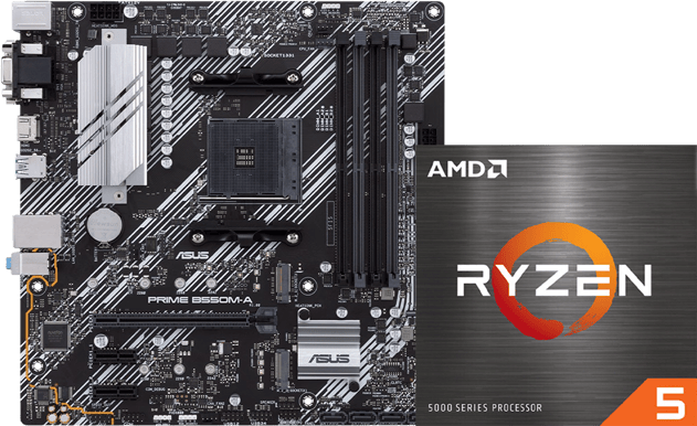 Paket - ASUS Prime B550M-A - 5600X