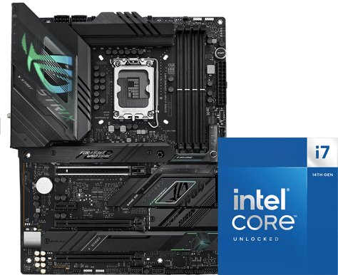 Paket - ASUS ROG Strix Z790-F Gaming WIFI - 14700K