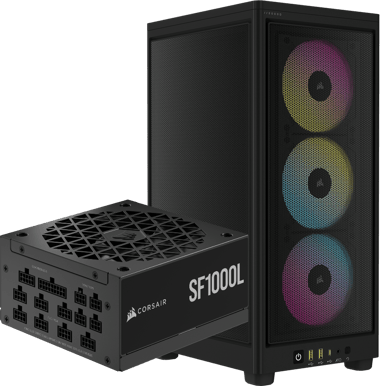 Corsair 2000D Airflow RGB Svart | SF1000L