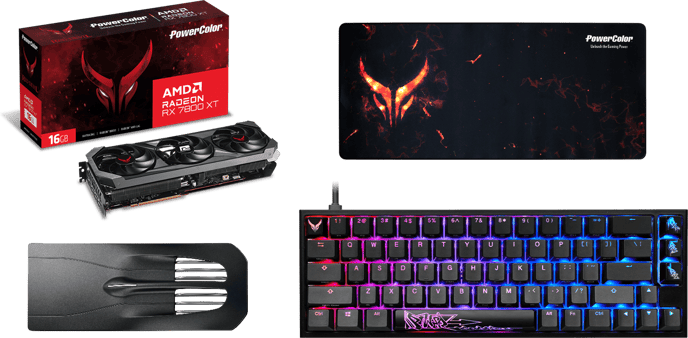 PowerColor Radeon RX 7800 XT Devil Pro Bundle