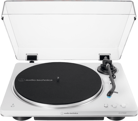 Audio Technica LP70XPT Skivspelare Vit + SP3X Högtalare