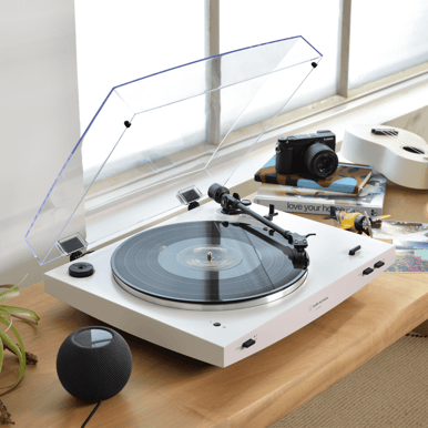Audio Technica AT-LP3XBT Skivspelare Svart + SP3X Högtalare