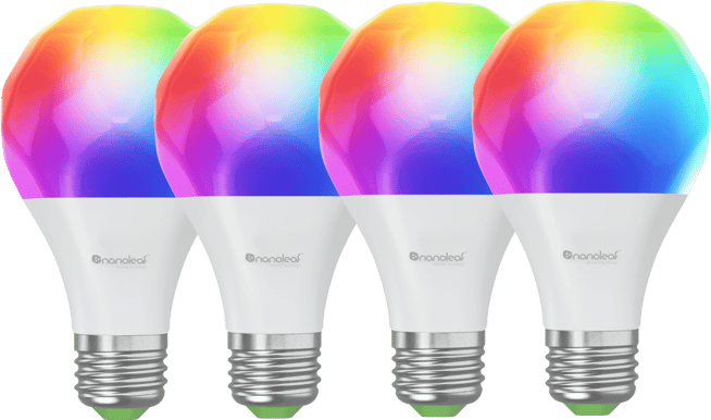 Nanoleaf Essentials Matter LED-lampa E27 4-pack