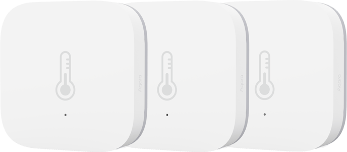 Aqara Temperatur och Luftfuktighetssensor T1 3-pack