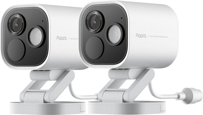 Aqara G5 Pro Camera Hub PoE Vit 2-pack