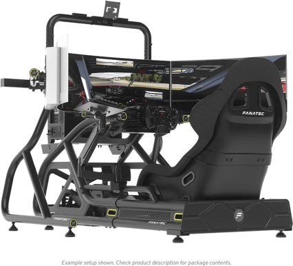 Fanatec ClubSport GT Cockpit + Seat - Svart