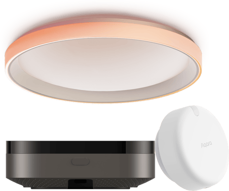 Aqara Närvarosensor FP2 + T1M Taklampa + Hub M3
