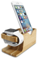 Spigen S370 Apple Watch+iPhone Wood Stand
