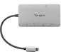 Targus USB-C Dockningsstation PD 100W 6 portar Silver