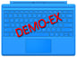 Microsoft Surface Pro 3 Type Cover Ljusblå DEMO-EX