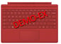 Microsoft Surface 3 Type Cover Red DEMO