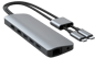 Hyperdrive Viper 10-in-2  USB-C Dockningsstation Rymdgrå