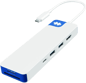 HyperDrive Flex 8 Port USB-C Hub - Blå/Vit