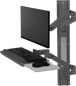 Ergotron LX Pro Wall Mount System Mörkgrå