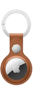 Apple AirTag-nyckelring i läder Saddle Brown