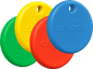 Chipolo POP Röd/Blå/Gul/Grön 4-pack