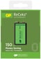GP ReCyko NiMH 9V-batteri 150 mAh (6L22) 1-P