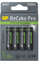 GP ReCyko Pro NiMH Photoflash AA-batterier 2000 mAh (R6) 4-P