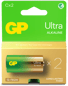 GP Ultra Alkaline Battery, Size C, 14AU/LR14, 1.5V, 2-pack