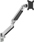 M VESA Gas Lift Arm Wall Single Silver