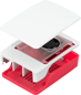Raspberry Pi 5 Case Röd/Vit