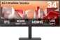 LG 34" UltraWide 34BA75QE IPS WQHD (3200R) USB-C