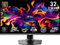 MSI 32" MPG 322URX OLED 4K 240 Hz USB-C