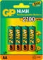 GP AA NiMH Batteri, 2100mAh 4-pack