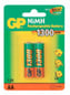 GP AA NiMH Batteri, 1300mAh 2-pack