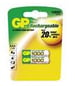 GP AAA NiMH Batterier 1000mAh 2-pack