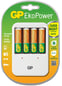 GP EkoPower AA/AAA + 4st AA NiHM batterier