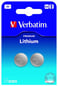 Verbatim Lithium Cell Batteri CR2025 2-pack